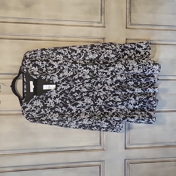 Loft long sleeve flannel mini dress Size XS / NWT main image 0